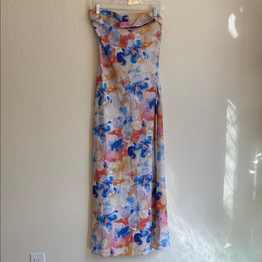 Floral Maxi Dress - Multicolor